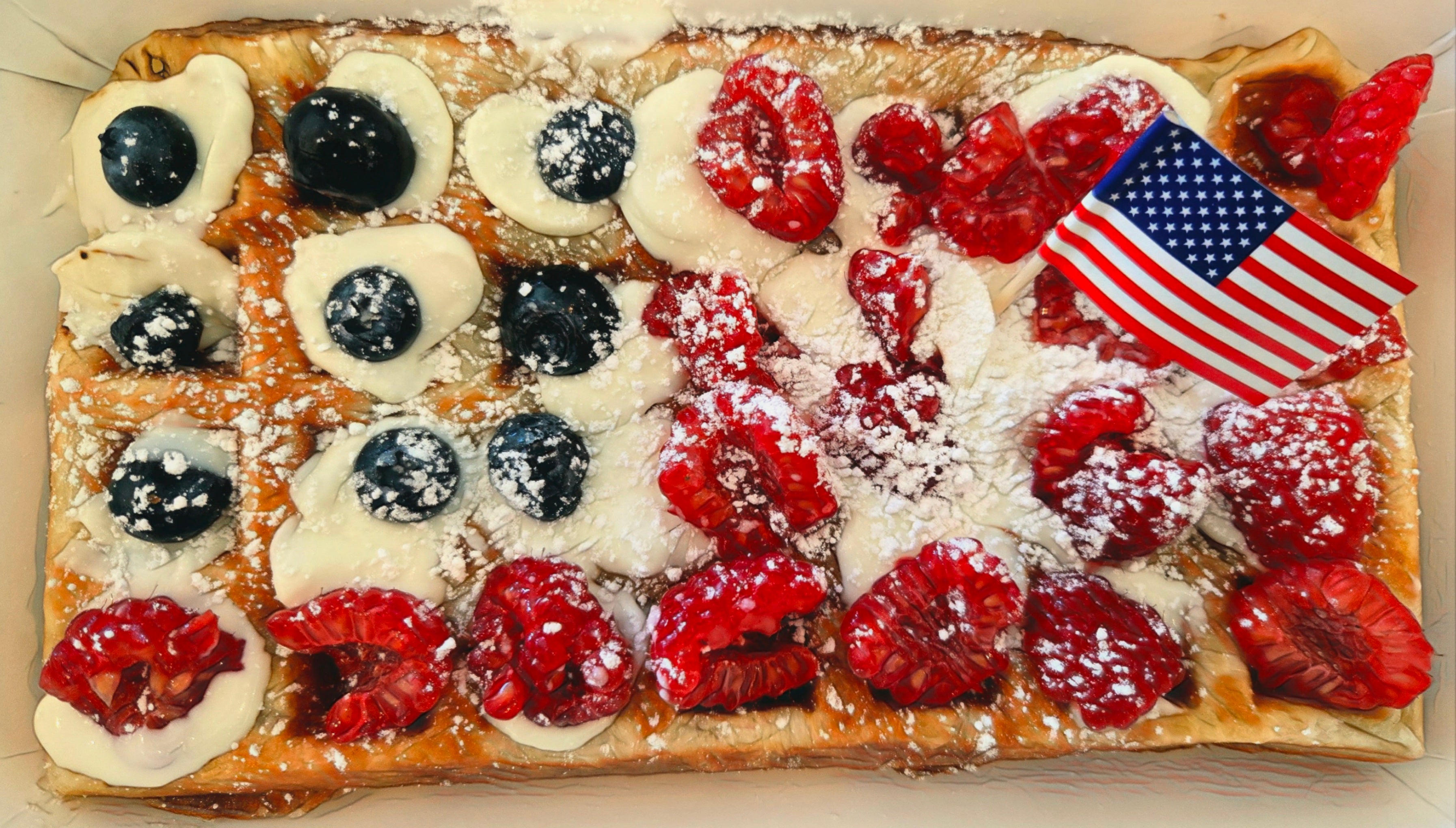 White Chocolate Raspberry Waffle | The Flying Yolk